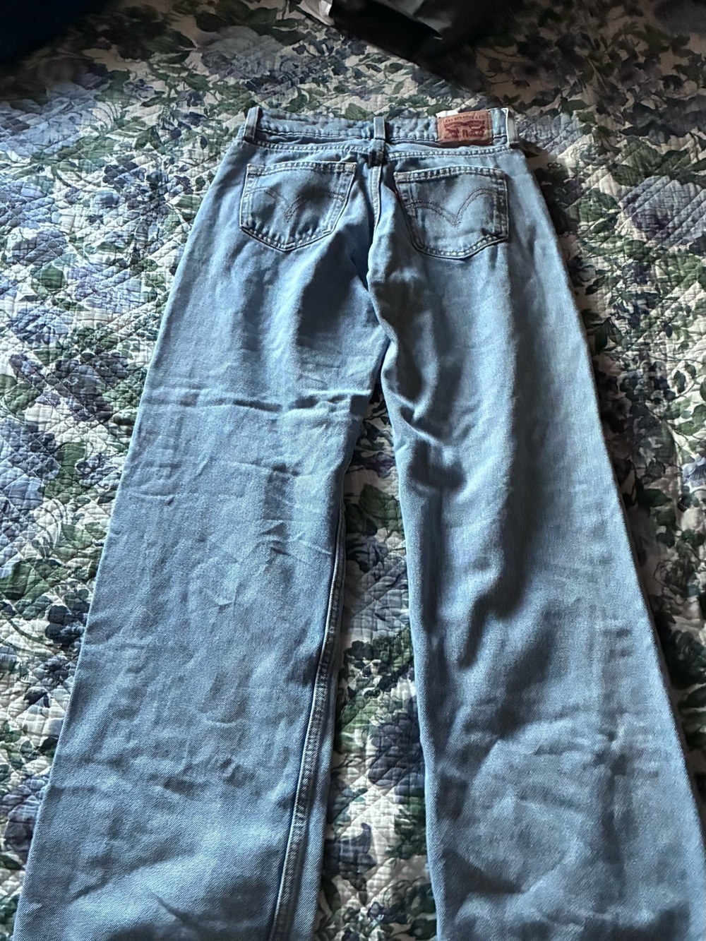 Levi's Light Blue Superlow Denim Jeans